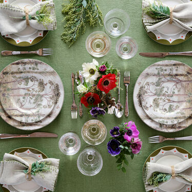 Kit Kemp Tall Trees Dinner plate